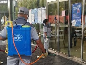 服务社区清洁服务周活动，全面开启清洁、消杀任务